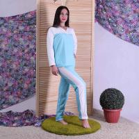 Женская теплая пижама "Milana-new" 44-60 (цвет только бирюзовый!)