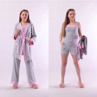 Женский комплект  4-ка  "Womens look grey"
