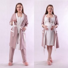 Жіноча тепла 4-ка для дому "Софі-бежевий"