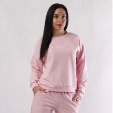 Женская кофта - худи двунитка "Уличный стиль-персик"   46-54р.