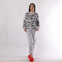 Женская махровая пижама "Енотик" р.42-54