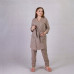 Теплая тройка халат с пижамой "Мокко" р.42-54 Теплая тройка халат с пижамой "Мокко" р.42-54