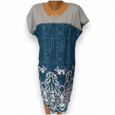 Жіноча сукня "Дамочка - Темно зелена" р.50