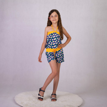 Детский комбинезон "Капля-синий" 34, 38р.