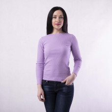 Базовая кофточка рубчик "Марокко-фиолет" 42-50р.