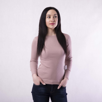 Базовая кофточка рубчик "Марокко -цвет мокко" 42-50р. Базовая кофточка рубчик "Марокко -цвет мокко" 42-50р.