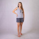 Женский трикотажный комплект майка с шортами "Мики" р.46 Женский трикотажный комплект майка с шортами "Мики" р.46