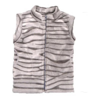 Махровая Женская жилетка "Шиншилла стойка"  р. 46-58