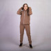 Женский теплый спортивный костюм "Молния -Т.Беж" р. 46-58 Женский теплый спортивный костюм "Молния -Т.Беж" р. 46-58