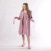 Теплый комплект ночная с халатом "Кружево-темно розовый цвет " 42-54р. Теплый комплект ночная с халатом "Кружево-темно розовый цвет " 42-54р.