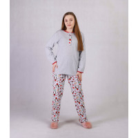 Женская пижама планка "Гном" 44-56г.
