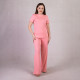 Комплект футболка с штанами рубчик "Розовый" 46-54р. Комплект футболка с штанами рубчик "Розовый" 46-54р.