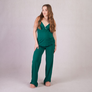 Комплект Топ запах(застежка)+штаны кулир "Зеленый" 46-54р. ( колір ЗЕЛЕНИЙ) Комплект Топ запах(застежка)+штаны кулир "Зеленый" 46-54р. ( колір ЗЕЛЕНИЙ)