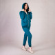 Молодежный женский спортивный костюм 2-х нитка молния "Морская волна" р. 44-56