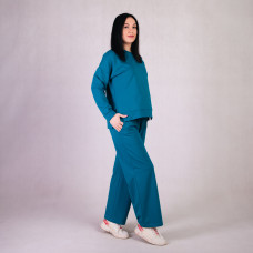 Спортивный костюм для беременных 2-х нитка "Морская волна" р. 46-54 Спортивный костюм для беременных 2-х нитка "Морская волна" р. 46-54