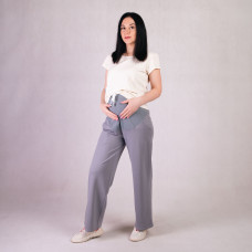 Женские штаны для беременных фуликра "Серый цвет" р. 46-58 Женские штаны для беременных фуликра "Серый цвет" р. 46-58