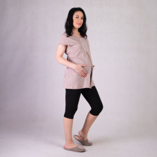 Женская кофта-туника для беременных "Бежевый цвет" 46-58р. Женская кофта-туника для беременных "Бежевый цвет" 46-58р.