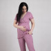 Кулирная пижама футболка+штаны "Мальва-п.роза" 44-56р. Кулирная пижама футболка+штаны "Мальва-п.роза" 44-56р.