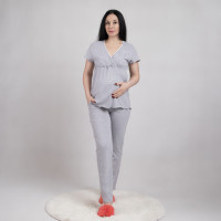 Кулирная пижама футболка+штаны "Мальва-сер" 44-56р.