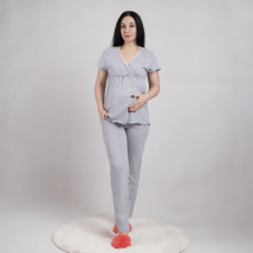 Кулирная пижама футболка+штаны "Мальва-сер" 44-56р.