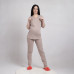 Летняя пижама футболка+штаны  для кормящих мам "Беж-мишель" 44-56р.