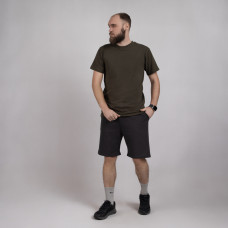 Мужские  шорты двунитка  "Артем-графит "  р.48-60 