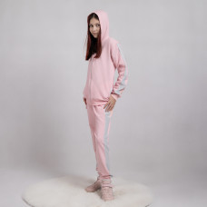 Стильный подростковый костюм на девочку розовый р.36-42 