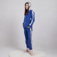 Стильный подростковый костюм на девочку синий р.36-42 