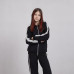 Стильний підлітковий костюм лампас Чорний р.36-42 Стильний підлітковий костюм лампас Чорний р.36-42