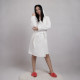 Женский махровый хлопковый халат "Cotton Lux" р. 46, 50 (только белый цвет) Женский махровый хлопковый халат "Cotton Lux" р. 46, 50 (только белый цвет)
