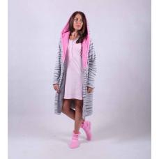 Комплект махровый халат и ночная " Марго" р.42-50