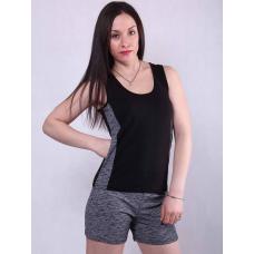Женский  костюм майка с шортами "Fitness" р. 42-50