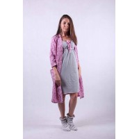 Теплый женский комплект  "Сакура" р.42-54