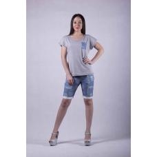 Молодежный женский костюм "Джинс" р. 46-54